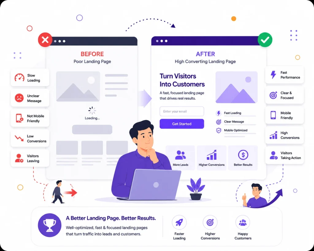 Landing Page Development in Chennai